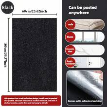 1pc Self-Adhesive Cat Scratch Pad Sticker, Suitable For Durable Polyester Carpet Edges, Can Be Used As Cat Scratching Board And Furniture Protector - Multicolor - View 28