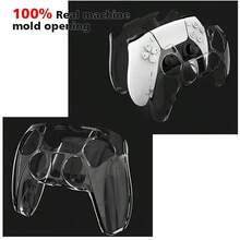 DATA FROG P5 Controller Hard PC Clear Case - Transparent Protective Cover Gamepad Accessories - Set - View 3