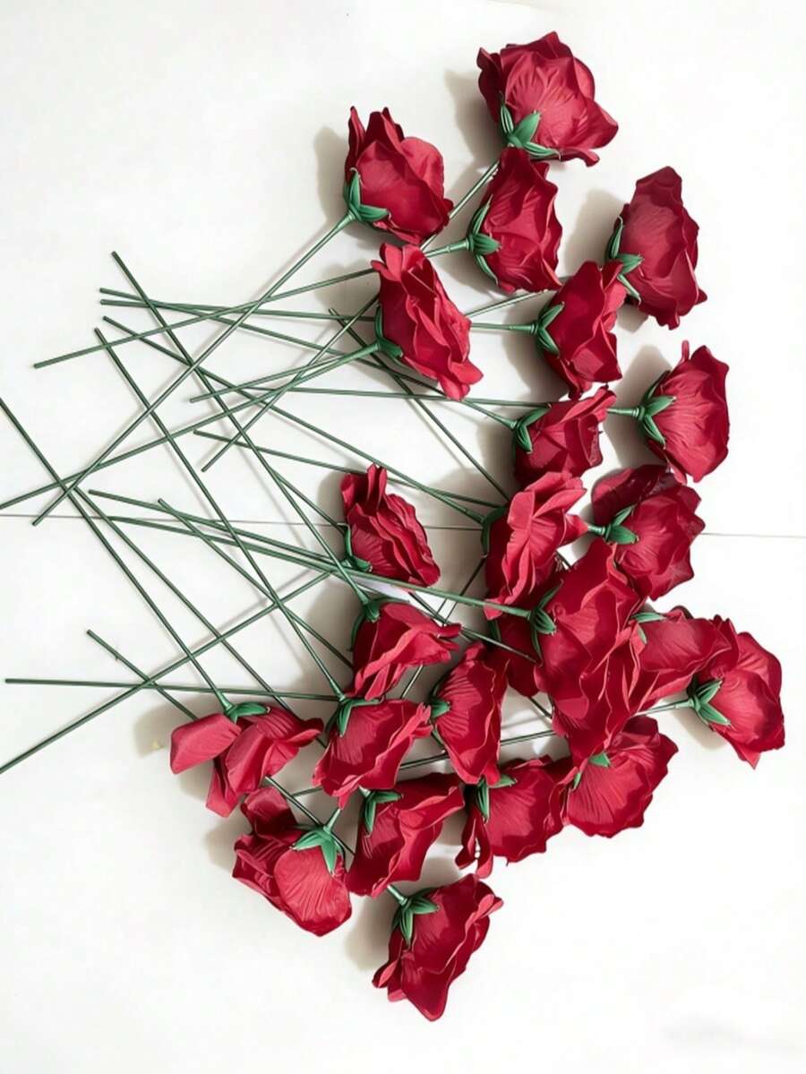 25 bông hoa hồng trang trí dạng thác nước, thích hợp cho các dịp lễ, khuyến mãi tại trung tâm thương mại, lễ kỷ niệm, đám cưới, trưng bày trong nhà/ngoài trời, triển lãm ô tô, gợi ý quà tặng, cũng là món quà ý nghĩa dành cho bạn gái vào ngày sinh nhật và ngày Valentine. - Nhiều màu - Xem 1