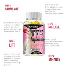 Bcuelov Dietary Supplements - Helps Enhance Body Curves, Promotes Healthy Skin, And Boosts Self-Confidence - 120 Capsules - 1瓶 - 查看 7