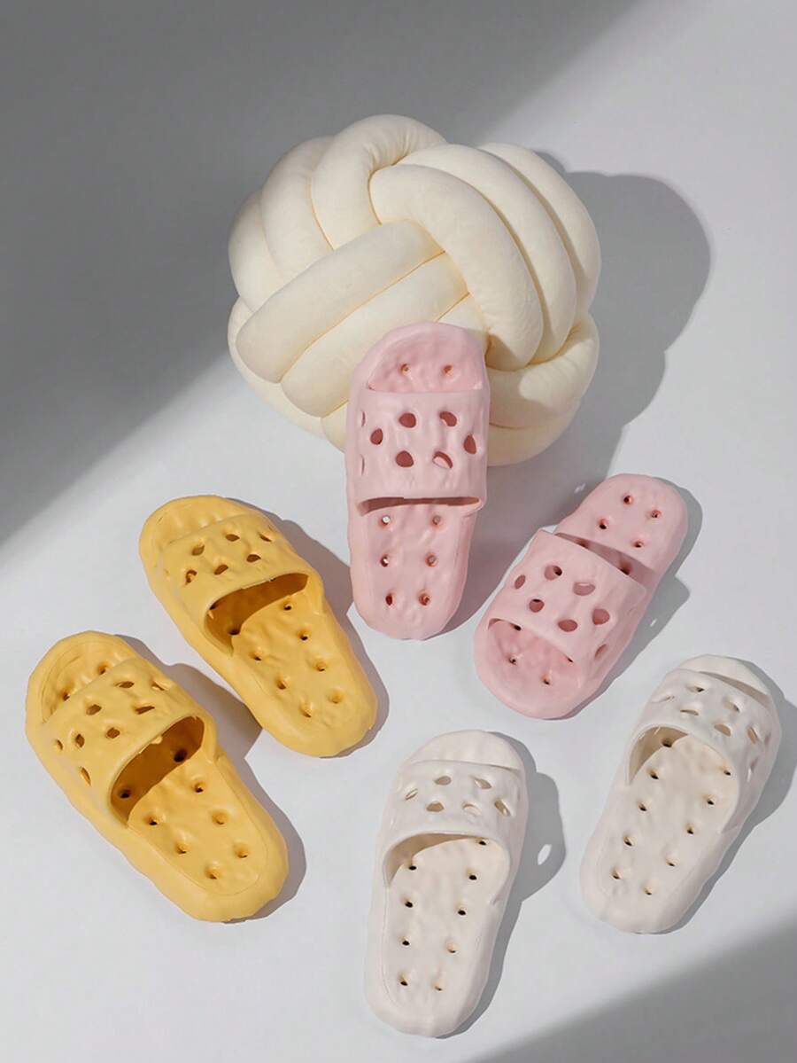 Unisex Hollow Bathroom Slippers, Indoor Home Shower Sandals, Couples Quick-Drying Non-Slip Breathable Flip Flops,Shoe Rack,Storage Saver,Outdoor,Garden,Travel Essential,Portable,Beach Essential,Graduation Season,Commencement,Graduation Ceremony,Graduation Gift,Graduation Present,Graduation Gift,Graduation Present,Congrats Grad,Congratulations Graduate,Valedictorian,Finish School,Graduation Party