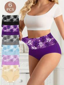 4-Pack Of Women's Comfortable Sports Briefs - 彩色 - 查看 13