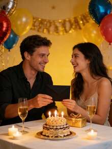 Elegant Black & Gold Design Cash Envelope Gift Box, Suitable For Birthday Celebration, Cartoon Fantasy Themed Souvenir, Exquisite Memento, Birthday Surprise Gift - Multicolor - View 10