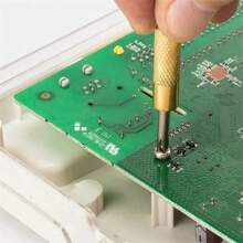 6-In-1 Mini Craft Hammer Screwdriver Set Copper Alloy Gold Detachable Micro Screwdriver Perfect Hand Tool For Diy Project - 6-in-1 Multi-functional Screwdriver and Hammer - View 3