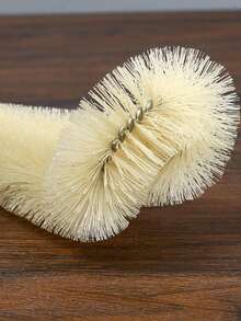 Bottle Cleaning Tool Kit - Includes Bottle Brush, Baby Bottle Brush, Long Handle Small Brush, Suitable For Blender - Apricot - View 7