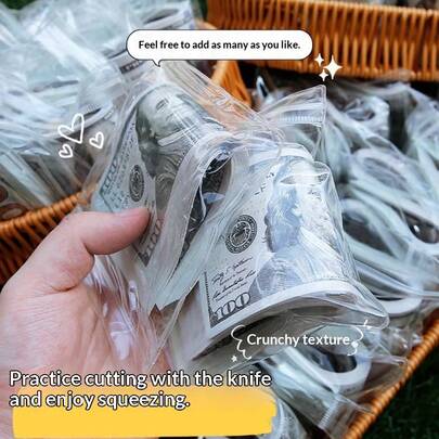 Anti-Stress Squeeze Toy - Novelty Fake Money Squeeze Toy - Counting Money Until Hands Cramp - Demon-Themed - Romantic Couple Game - Cat Gift - For Women - For Men - Christmas - Toy - Devil - Interactive - Party Game - I Play - Stitch Toys, Travel Toys, Classroom Fidget Toys, Mini Stuff, Bath Toys, Christmas Stationery, Stress Ball, Birthday Gift, Holiday Gift, Perfect Gift