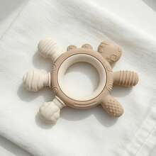 1 món đồ chơi gặm nướt cho bé 0-6 tháng tuổi, đồ gặm nướt bằng silicon hình cua giúp giảm đau nướu cho bé 0-3 tháng, 0-6 tháng tuổi. - Nhiều màu - Xem 10