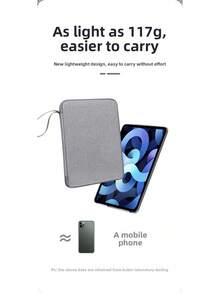 Funda protectora para tablet de 12.9 pulgadas para iPad - Gris - Ver 5