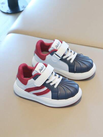 1双多色拼接设计儿童运动鞋，新款儿童运动鞋，男女童通用，防滑透气休闲学生鞋，春秋季款