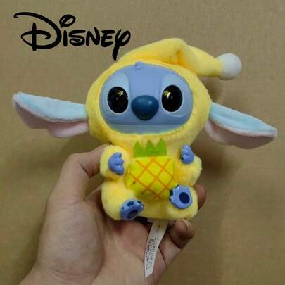 1pc Cute Stitch Plush Keychain - Stitch Snack Pendant, Random Color, Soft Stuffed Doll Charm, Suitable For Children, Fans, Students, Backpack Decor, Car Key Chain, Bag Accessory, Best Friend Gift, Couple Keyring, School Supply, Blind Box, Commute Bag Decoration, Holiday Party Favor Office Desk Desk Office Supplies Office Accessories
