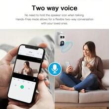 5MP Dual-Lens Outdoor Security Camera 5x Zoom, AI Tracking Supports 2.4GHz/5GHz Wi-Fi Connectivity IP66 Waterproof Design Motion Detection, Audio Alarms Color Night Vision Customizable Alert System Supports 24/7 Monitoring Essential Security Monitoring For Nannies, Elderly Care, And Pet Monitoring - Black and White - View 5