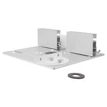 Router Table Insert Plate 9.45x7.87Inch Aluminum Alloy Woodworking Router Plate With Miter Gauge And Router Fence. Precise Scale Engraving Router Table Insert Ring Kit With 2 Acrylic Gaskets. Durable Silver Router Lift Plate For Woodworking Benches. - 銀色 - 查看 7