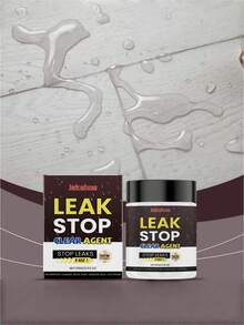 300克防水密封胶（带刷子），适用于浴室、厨房、外墙漏水修补，防水粘合剂 - A - 查看 10