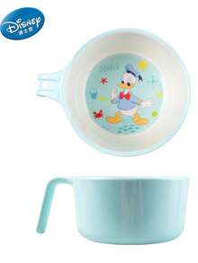 Disney 迪士尼米奇带柄碗 - 460毫升饭碗/汤碗，卡通餐具 - 彩色 - 查看 16