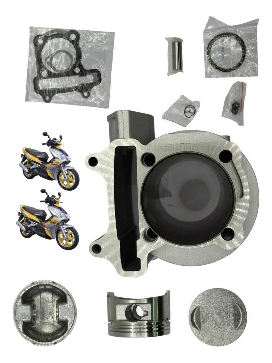 Kit de cilindro  DS150 WS150 GS150 Pistón de scooter Italika Calidad premium - 1 - Ver 1