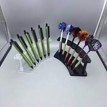 Fashionable Black Dart Board Holder - PP Material, Holds 8 Darts, Suitable For Halloween/Christmas/Thanksgiving Celebrations, Great Gift - Multicolor - View 3