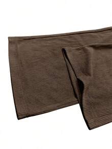 Men's Corduroy Loose Straight Casual Pants, Solid Color Sweatpants, Suitable For Daily Wear And Travel, Valentine's Day Gift - Brown - View 8