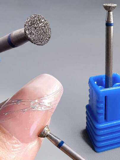 1pc Electric Nail Drill Sanding Disc, Suitable For Acrylic Nails, Electric Nail Drill Bits, Trimming Nails, Removing Dead Skin, Calluses, Foot Care, Nail Care, Manicure Tools