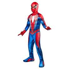 Rubies Spiderman Gamer-Verse Premium Kids Costume - Officially Licensed Character Costume - Authentic Superhero Costume - Spiderman Gamer-Verse Premium Costume - Perfect For Parties And Carnival - Easy To Put On And Take Off, Comfortable And Lightweight Fabric - 彩色 - 查看 1