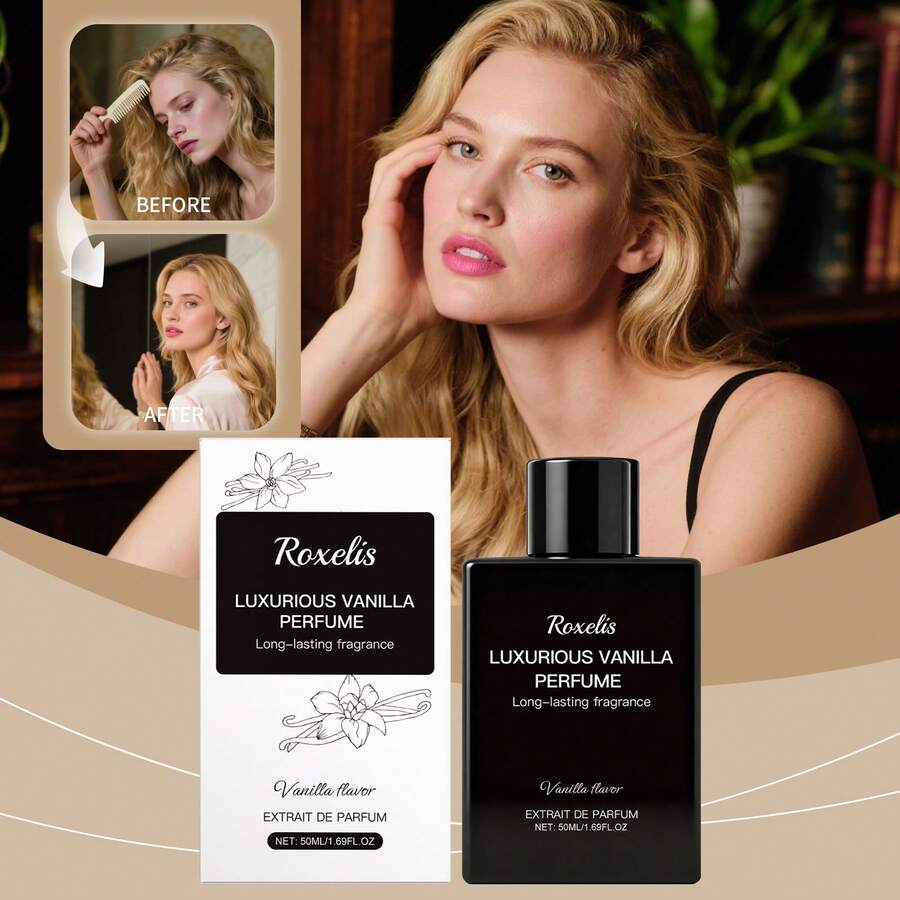 Roxelis香草香氛优雅香水，天然持久香氛，散发迷人甜美清新的气息，便携式身体喷雾 - 多樣化香型 - 查看 1