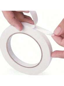 双面胶带，强力粘性，适用于办公、学校、工艺品、文具用品、剪贴簿、艺术创作、卡片制作、礼品包装以及所有创意项目，每卷长8米。 - 彩色 - 查看 1