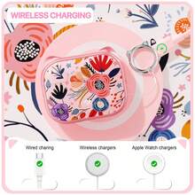 4 Peças Conjunto de Capas de Celular com Desenho de Orelha de Gato, Inclui Kit de Limpeza, Suporte de Celular Invertido, Design de Trava Superior, Adequado para Mulheres, Modelo 2024 - Branco - Visão 5