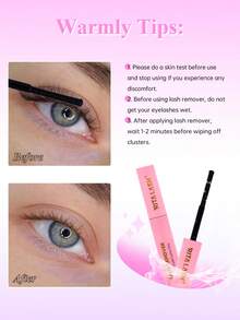 RITALASH Cluster Lash Remover 5ML Lash Clusters Strip Lashes Remover For Beginner Friendly DIY Makeup Cosmetic Lashes Remover For Girl - Black - View 7