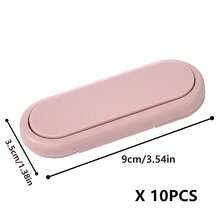 4pcs Baby Safety Locks, Drawer Locks, Cabinet Locks, Appliance Locks, Pinch-Proof Cabinet Locks, Baby Safety Protection Supplies - Baby Pink - View 7