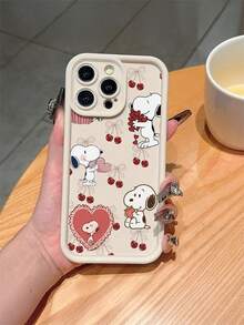 A Cartoon Snoopy Pattern, A High-Bamboo Anti-Drop Phone Case Made Of Tpu Material, Can Be Given As A Holiday Gift. It Is Suitable For IPhone Xs/ XS Max /Xr/11, 12, 13, 14, 15, 16pro/Promax/14, 15, 16plus/17, And Is Suitable For Both Men And Women - 彩色 - 查看 2