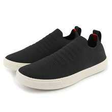Tenis Knit Masculino Sapatenis Sapato + Palmilha Gel Confort - Preto - Visão 4