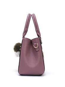 Túi xách nữ tối giản, phong cách thường ngày, thích hợp cho việc đi lại hàng ngày. - Màu tím - Xem 3