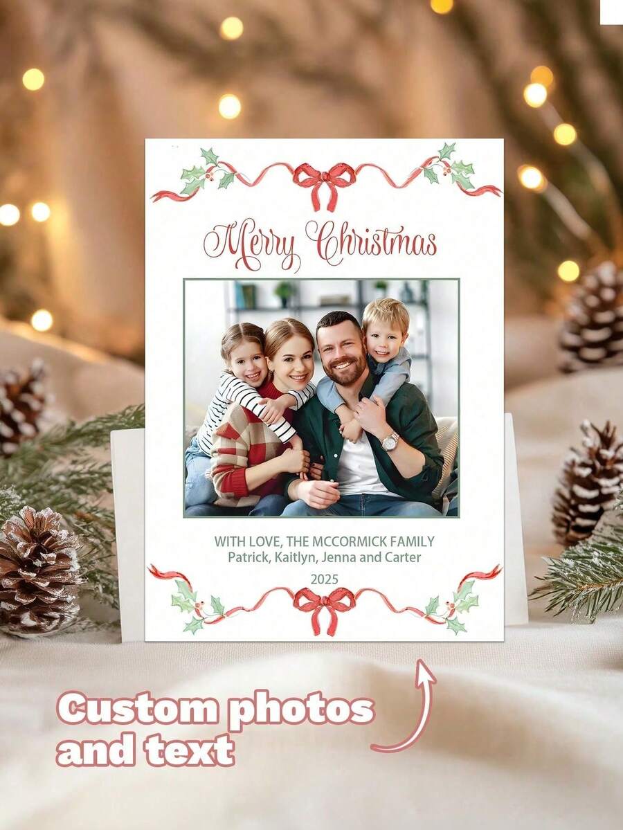 Personalized Cartoon Love Card With Envelope, Paper Material, Fantasy Theme, Suitable For Son, Daughter, Mother's Day, Valentine's Day, Thank You, Miss You - No Electricity Required - Sets - View 1