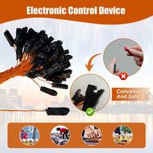 30cm Copper Core Firework Ignition Cables (100pcs/Bundle) - Remote Detonation For Professional Displays - A-30cm-100pcs - View 5