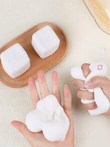 1/2 món đồ chơi bóp mềm hình kem mochi siêu vui nhộn giúp giảm căng thẳng, đồ chơi bóp mềm hình kem mochi siêu mềm và mỏng, giúp giảm lo âu, cải thiện tâm trạng, hình dáng hoàn hảo, đồ chơi giảm căng thẳng đổi màu, màu ngẫu nhiên kèm túi quà. - Nhiều màu - Xem 12
