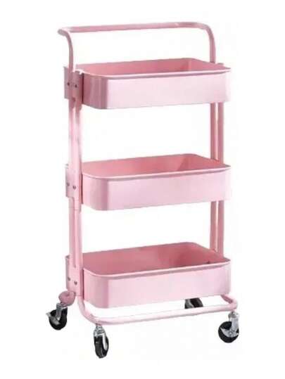 Carro Ayudante Plastico Color Rosado