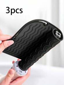 1 set di tappetini in silicone resistenti al calore, tappetino da viaggio portatile, adatto per piastre arricciacapelli, piastre per capelli, arricciacapelli, custodia da viaggio, strumenti per lo styling dei capelli, isolamento efficace, borsa portaoggetti con molletta, tappetino per arricciacapelli, facile da trasportare, essenziale per il ritorno a scuola, adatto per pettini, asciugacapelli, capelli, parrucchieri, viaggi, prodotti per lo styling dei capelli, strumenti per lo styling dei capelli, accessori per lo styling dei capelli, barbieri, attrezzature per lo styling dei capelli - Multicolore - Visualizzare 18