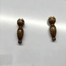 1-10pcs Natural Sandalwood Copper Face Massager, Lotus Seed Shaped Eye Massager, Face Lifting & Firming Massager, Eye Cream Absorption Assistant - Multicolor - View 7