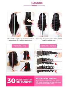 13x4蕾丝前假发，卷曲波浪纹理蓬松波波头假发，真人发混纺 - Natural Black - 查看 10