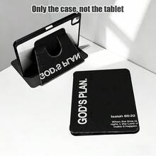 1 pezzo Custodia protettiva in pelle PU con funzione di rotazione a 720 gradi, slot per penna, effetto pittura con versetto biblico, funzione di sospensione/riattivazione automatica, compatibile con Honor Pad 8/9/10, Honor GT 11.5 pollici/X7/X8A/X9/X8Pro/X9Pro/V9/V8 Pro, Matepad 11 pollici 2023/2022, Matepad 11.5 (2026) e altri modelli - Multicolore - Visualizzare 7