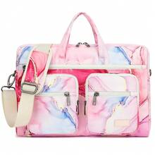 DACHEE Laptop Shoulder Bag For 15 Inch/15.6 Inch  Pro - NewPinkMarble15inch156inch - View 1