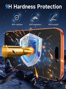 4Pcs Matte Privacy Screen Protector Compatible With IPhone 17 Pro Max Soft Film, Non Glass, Full Coverage Anti-Peeping Anti Spy Anti Glare Ceramic Film, Anti-Fingerprint, Case Friendly Compatible With IPhone 17 Pro Max 17 Air 16 Pro Max/16 Pro/16 Plus/16/15 Pro Max/14 Pro Max/13 Mini/12/11/XS MAX/XR - Black - View 4