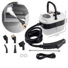 High Temperature Steam Cleaner 1500w - 110V Accessories, Sterilization, Air Conditioning - DKL - 白色 - 查看 1
