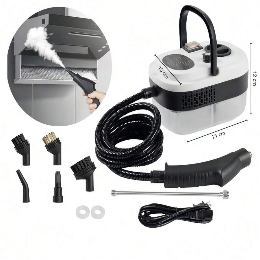 High Temperature Steam Cleaner 1500w - 110V Accessories, Sterilization, Air Conditioning - DKL - 白色 - 查看 1