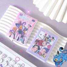 1pc Random K-Pop Girl Group Themed Notebook, Practical Student Gift, School Prize - Multicolor - View 4