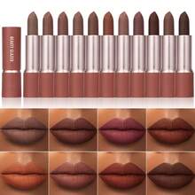 beauty glazed Set de regalo de maquillaje con lápiz labial mate de color nude, hidratante, suave y de larga duración, a prueba de agua - #111 - Ver 2