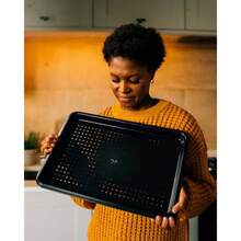 Tala Performance Crisper Baking Tray - Perforated Non-Stick Professional Gauge Carbon Steel With Eclipse Non-Stick Coating Tray For Roasting Baking And Warming Small Portions 28 X 20 X 2.6cm - DarkGrey - View 4
