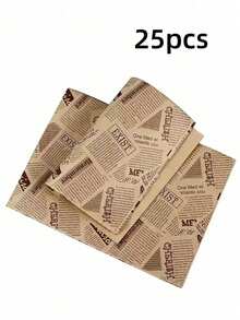 Sandwich Wrapping Paper, Disposable Onigiri, Burger, Pancake Paper Bags, Oven & Microwave Baking Food Paper, Baking Mat Paper, Disposable Grease-Proof Paper - Multicolor - View 13