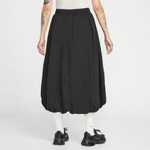 Nike 女士 AS W NSW WR 长款梭织裙 IM7451-011 - 黑色 - 查看 2