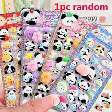 Cute 3D Panda Stickers Decorations, Animal Stickers Suitable For Phone Cases, Planners, Notebooks, Laptops, DIY Crafts - Multicolor - View 8