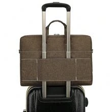 Bolso de hombro para portátil DACHEE de 15 pulgadas/15.6 pulgadas Pro - Nuevo bolso caqui de 15 pulgadas y 156 pulgadas - Ver 4